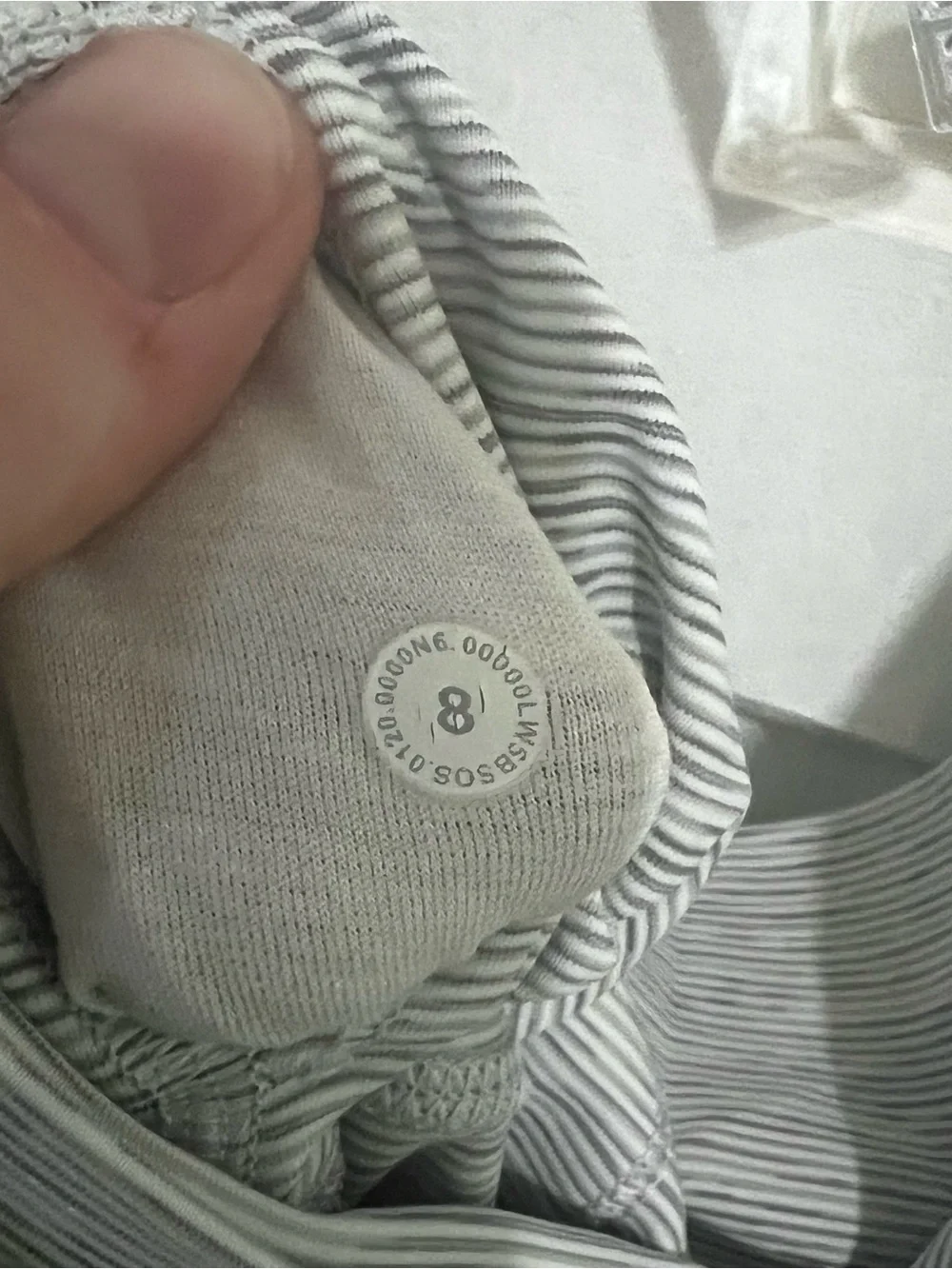 lululemon athletica Light Gray Heathered Leggings
